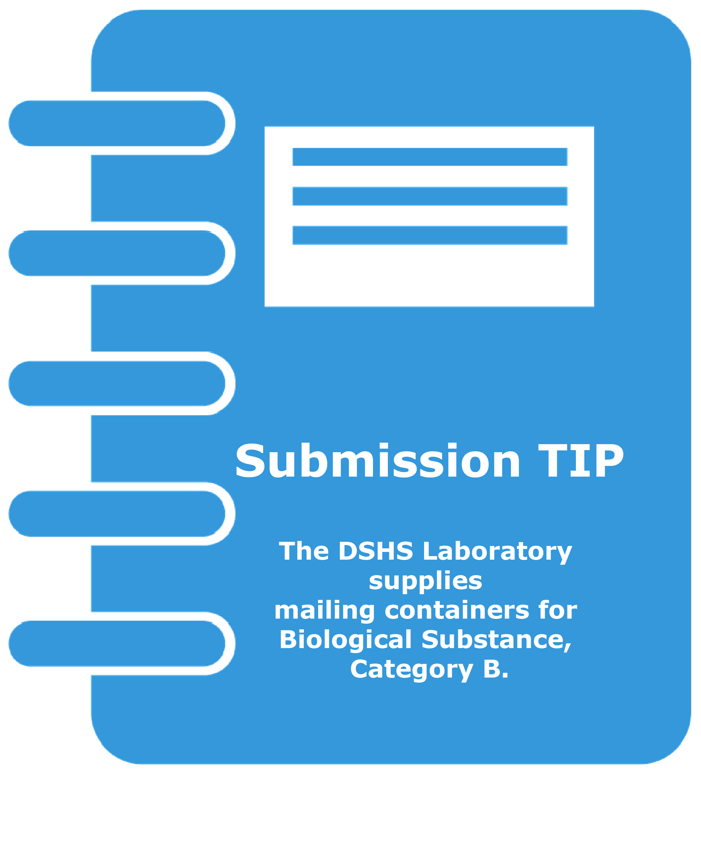 Laboratory Testing Services Manual Guidelines for Specimen Shipping